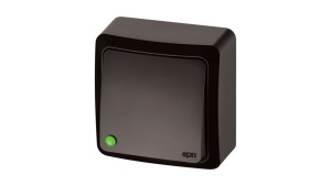 BERG Łącznik jednobiegunowy n/t 10AX IP20 brązowy 3710-05