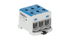 Złączka OTL95-3 kolor niebieski 3xAl/Cu 6-95mm2 1000V Zacisk uniwersalny MAA3095B10