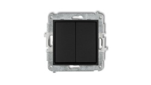 MINI Łącznik świecznikowy czarny mat 12MWP-2