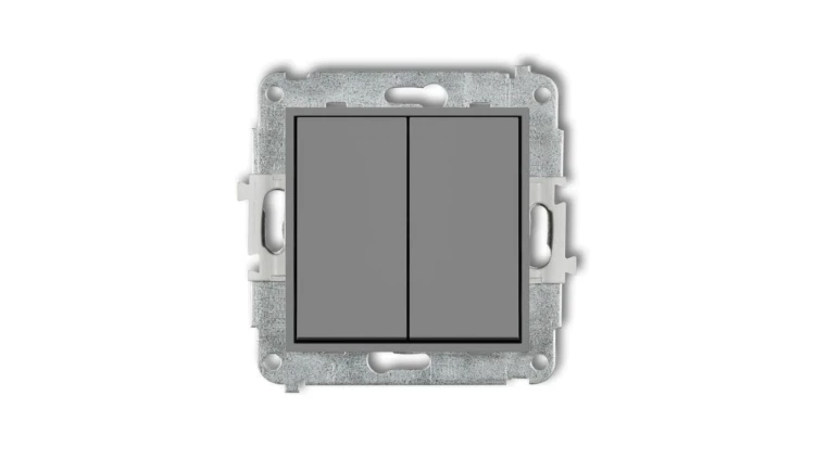 MINI Łącznik świecznikowy szary mat 27MWP-2