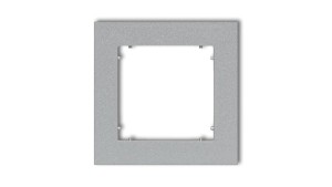 MINI Ramka pojedyncza srebrny metalik 7MR-1
