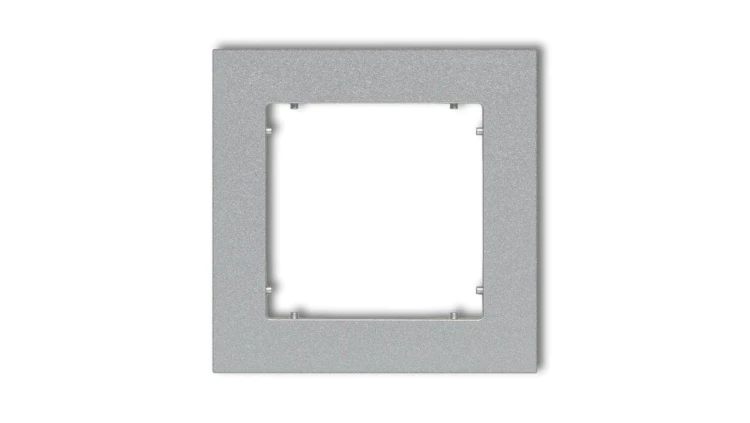 MINI Ramka pojedyncza srebrny metalik 7MR-1