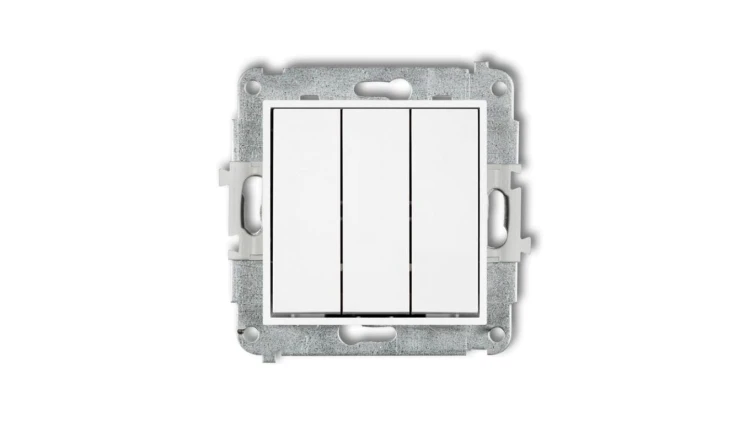 MINI Łącznik potrójny biały MWP-7