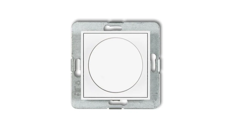 MINI Ściemniacz elektroniczny przyciskowo-obrotowy do lamp LED biały MRO-2