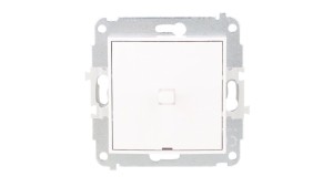 MINI Łącznik pojedynczy w stylu amerykańskim biały MWPUS-1