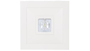 Oprawa awaryjna LOVATO N LED 1W (opt. koryt.) 1h jednozadaniowa biała ECO LED LVNC/1W/E/1/SE
