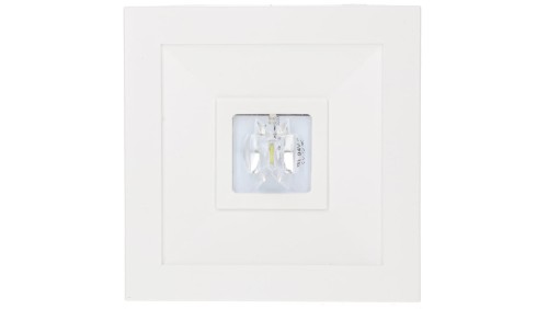 Oprawa awaryjna LOVATO N LED 1W (opt. koryt.) 1h jednozadaniowa biała ECO LED LVNC/1W/E/1/SE