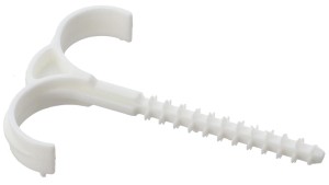 Uchwyt kablowy szybkiego montażu hakowy rury i przewody fi 24-28 mm USMH-25 BIS /25szt./ 15.6