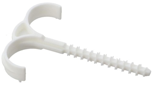 Uchwyt kablowy szybkiego montażu hakowy rury i przewody fi 24-28 mm USMH-25 BIS /25szt./ 15.6