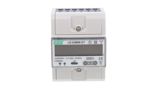 Trójfazowy licznik energii elektrycznej LE-03MW-CT
