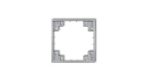 MINI Ramka pośrednia srebrny metalik 7MRP-1