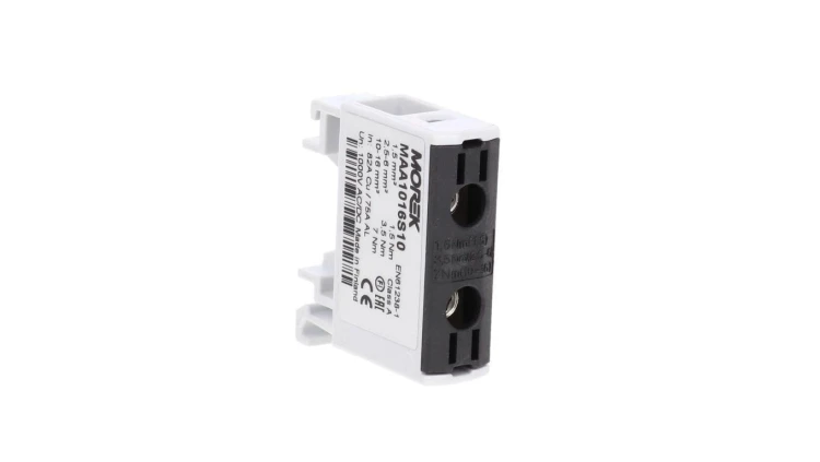 Złączka OTL16 kolor czarny 1xAl/Cu 1,5-16mm2 1000V AC / 1500V DC Zacisk uniwersalny MAA1016S10