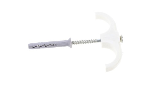 Podwójna obejma do rur 14-25mm z kołkiem szybkiego montażu HP-2K /15szt./