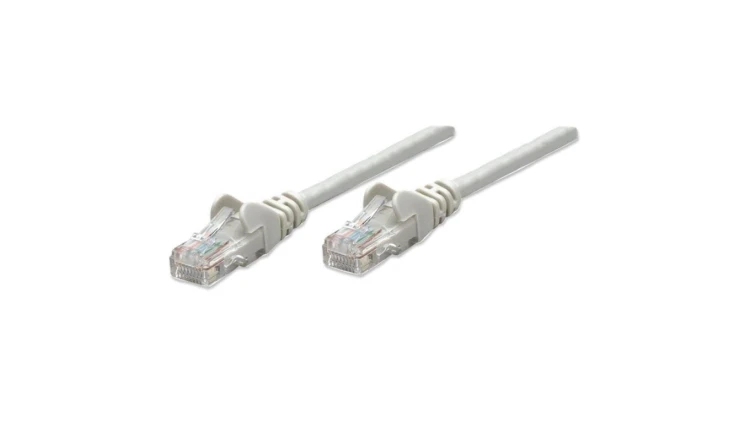 Patchcord Cat6 UTP 5,0M Szary 100 Miedź 336765