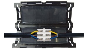 Żelowa mufa przelotowa ze złączką śrubową, EASY 2V 1,5-2,5mm2 389676