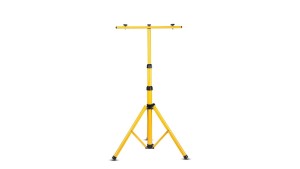 Statyw podwójny do naświetlaczy LED Żółty 9104