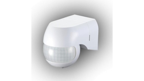 Czujnik ruchu na podczerwień 800W/400W nadtynkowy IP44 zasięg 12m CR-PIR3/ON/BIAŁY
