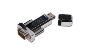 Konwerter/Adapter USB 1.1 do RS232 (DB9) z przedłużaczem USB A M/Ż 80cm DA-70155-1
