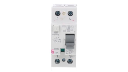 Wyłącznik różnicowoprądowy 2P 32A 0,03A EFI-P2 AC 32/0.03 002061217