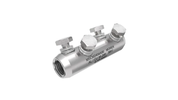 Złączka śrubowa MSCM240 Al/Cu 95-240mm² 36kV 4xśruba aluminiowa zrywalna MSCM2404A00