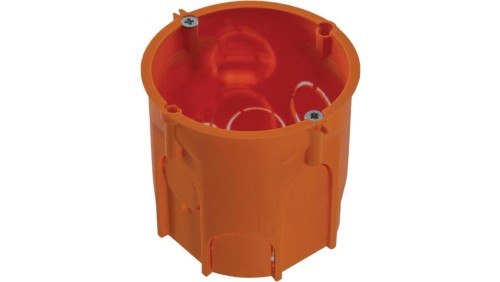 Puszka PK60 Lux głęboka z wkrętami pomarańczowa A.0001LDP /110szt./