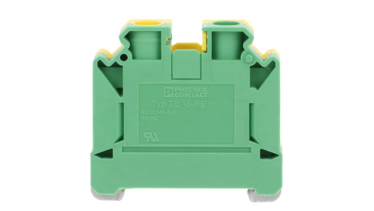 Złączka szynowa przewodu ochronnego 16mm2 zielono-żółta TB 16-PE I Essential 3059896