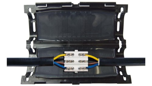 Żelowa mufa przelotowa ze złączką śrubową, EASY 4V, 389678