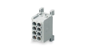 Blok rozdzielczy MAG25-2 kolor szary 4x25mm² 1000V/1500V AC/DC VDE MAG1250A32