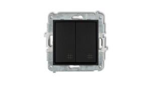 Mechanizm łącznika podwójnego krzyżowego Karlik Mini 12MWP-66 czarny mat