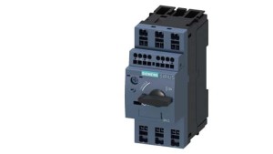 Wyłącznik S00 do ochrony silnika class 10 wyzwalacz termiczny 4.5...6.3A wyzwalacz zwarciowy 82A 3RV2011-1GA25