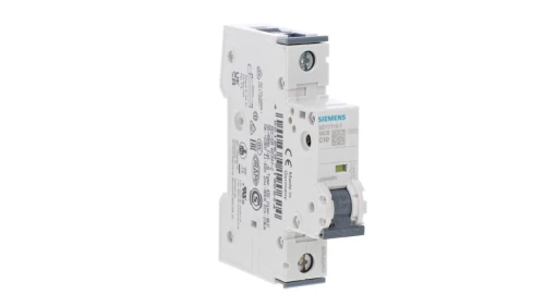 Wyłącznik nadprądowy C10A 1P 230/400V 15kA (wg iec 60898) / 30kA (wg iec 60947) 5SY7110-7