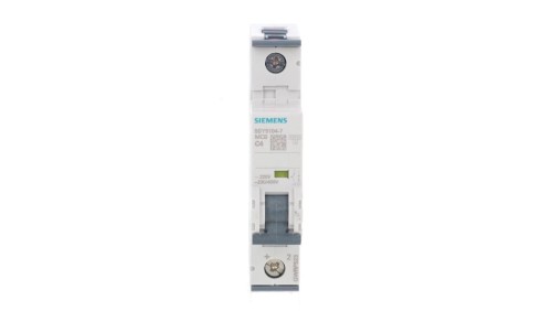 Wyłącznik nadprądowy 1P C 4A 10kA 220V DC 230V AC SENTRON 5SY5104-7