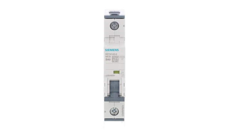 Wyłącznik nadprądowy 1P B 40A 10kA 230V SENTRON 5SY4140-6