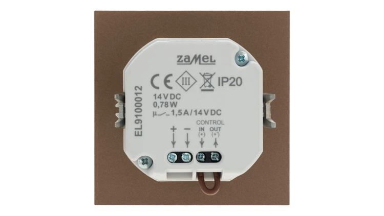 Oprawa schodowa LED Navi pt 14V DC regulowany czujnik ZLO biała neutralna LED11121647