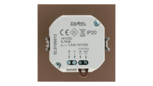 Oprawa schodowa LED Navi pt 14V DC regulowany czujnik ZLO biała zimna LED11121641
