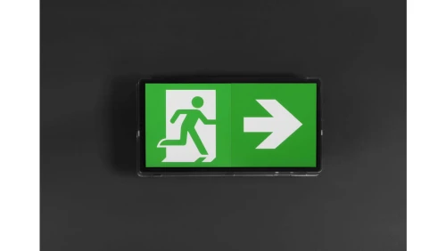 Oprawa ewakuacyjna/awaryjna VELLA SO 150 M 3H AT IP65 BLK + (VD3, VD4, VD5) / 93622