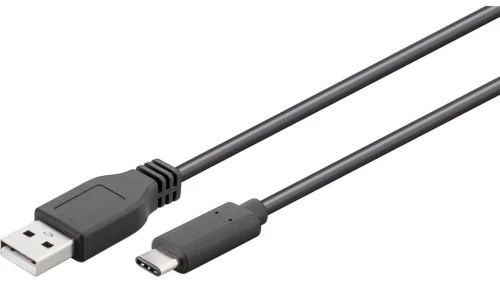 Przewód USB 2.0 HighSpeed USB-C - USB-A 3m 55469