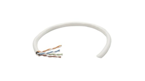 Kabel teleinformatyczny Skrętka U/UTP Cat5E Drut 305M Soho Cca Szara 362320
