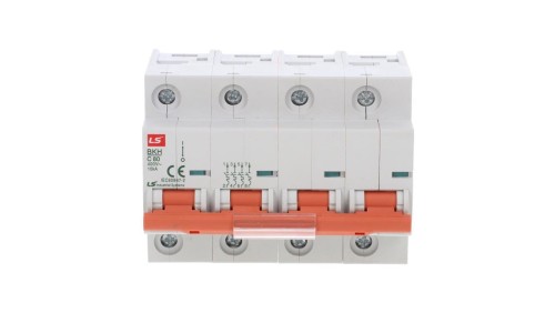 Wyłącznik nadprądowy 1,5 modułu 4P C 80A 10KA BKH 4P C80A 06110362R0