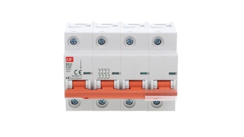 Wyłącznik nadprądowy 1,5 modułu 4P D 80A 10KA BKH 4P D80A 06110366R0