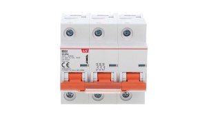 Wyłącznik nadprądowy 1,5 modułu 3P D 125A 10KA BKH 3P D125A 06110352R0