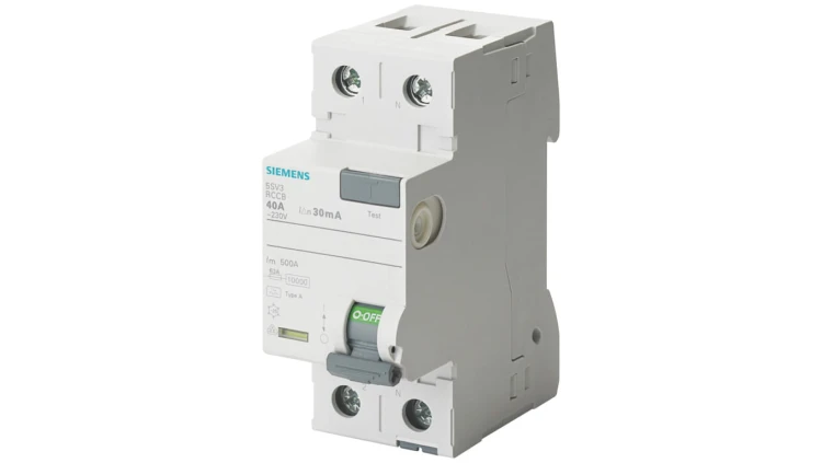 Wyłącznik różnicowoprądowy 2P 25A 300mA 230V typ F 5SV3612-3