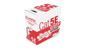 Kabel teleinformatyczny UTP kat.5e PE Zewnętrzny suchy Q-LANTEC /305m/