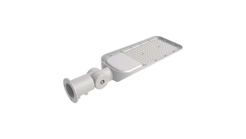 Oprawa Uliczna LED 50W 5000lm 6500K regulowany uchwyt sensor zmierzchu Diody SAMSUNG IP65 Szara 5 Lat Gwarancji 20433