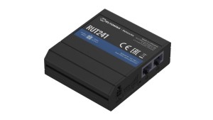 Przemysłowy Router LTE Cat.4, 2x LAN 100Mb/s WiFi 2,4GHz, RUT241 010000 Teltonika RUT241