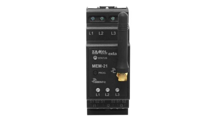 Dwukierunkowy zestaw do pomiaru energii elektrycznej monitor MEM-21+ kontroler EFC-01 ZPE-22 EXL10000061