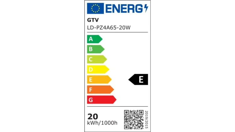 Żarówka LED E27 A65 20W 2400lm 6500K AC180-250V 200st. LD-PZ4A65-20W