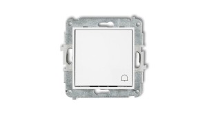 MINI Mechanizm łącznika zwierny dzwonek biały mat 25MWP-4
