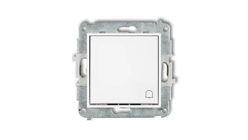 MINI Mechanizm łącznika zwierny dzwonek biały mat 25MWP-4