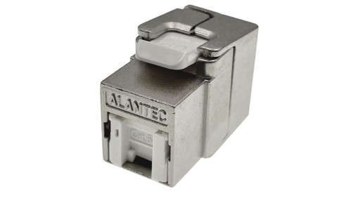 Moduł keystone RJ45 beznarzędziowy STP kat.6 PoE+ Podw. par. transmisyjne ALANTEC MB004-1